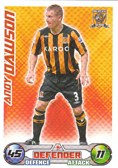 Andy Dawson Hull City 2008/09 Topps Match Attax #131